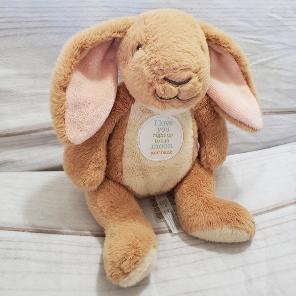 Guess How Much I Love You Nutbrown Hare 7" Plush Stuffed Animal Embroidered 2018 - Picture 3 of 11